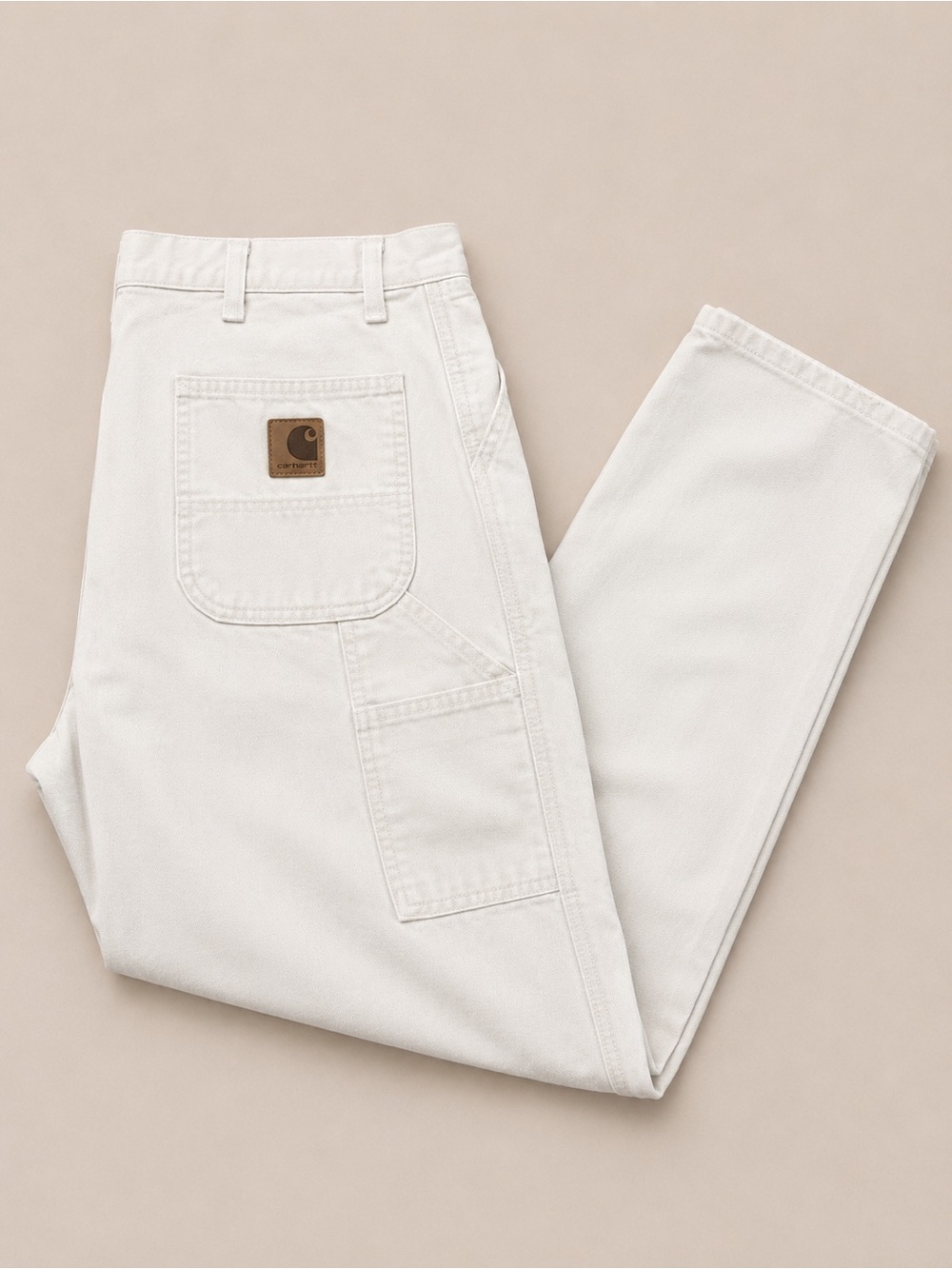 Carhartt Off-White Workwear Carpenter Pants